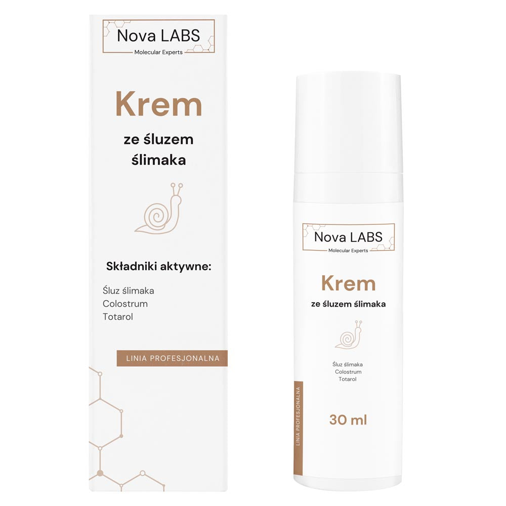 NovaLabs Krem z czystym śluzem ślimaka 44% 30 ml — zdjęcie 1