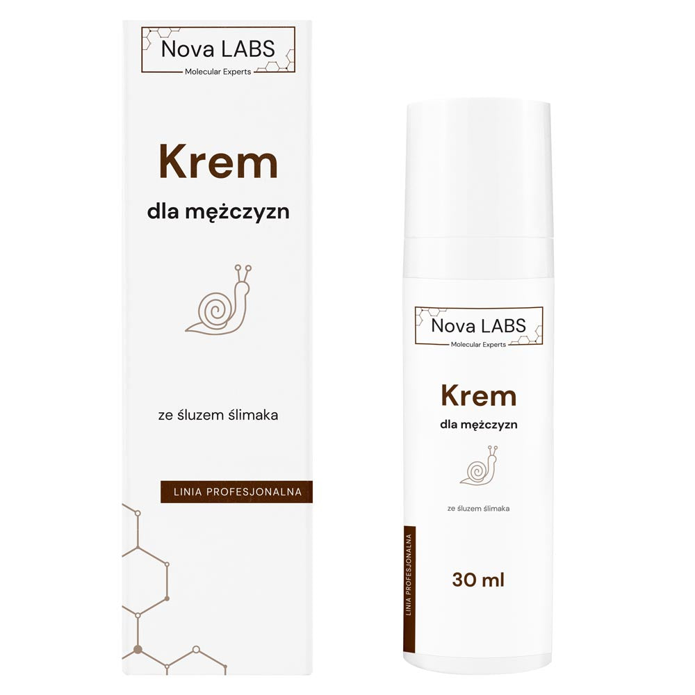 NovaLabs Krem ze śluzem ślimaka dla mężczyzn 30 ml — zdjęcie 1