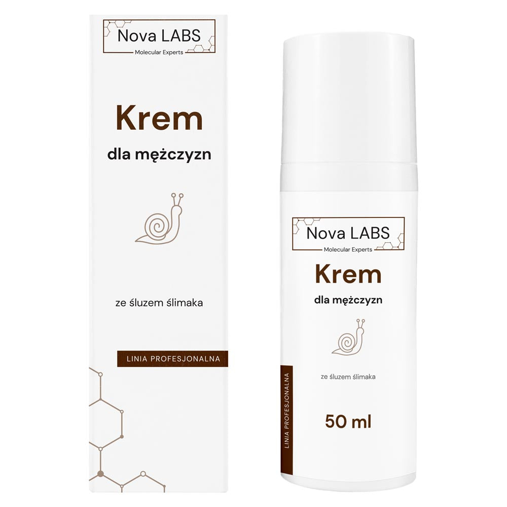 NovaLabs Krem ze śluzem ślimaka dla mężczyzn 30 ml — zdjęcie 2