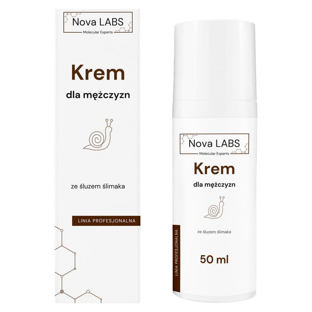 NovaLabs Krem ze śluzem ślimaka dla mężczyzn 30 ml