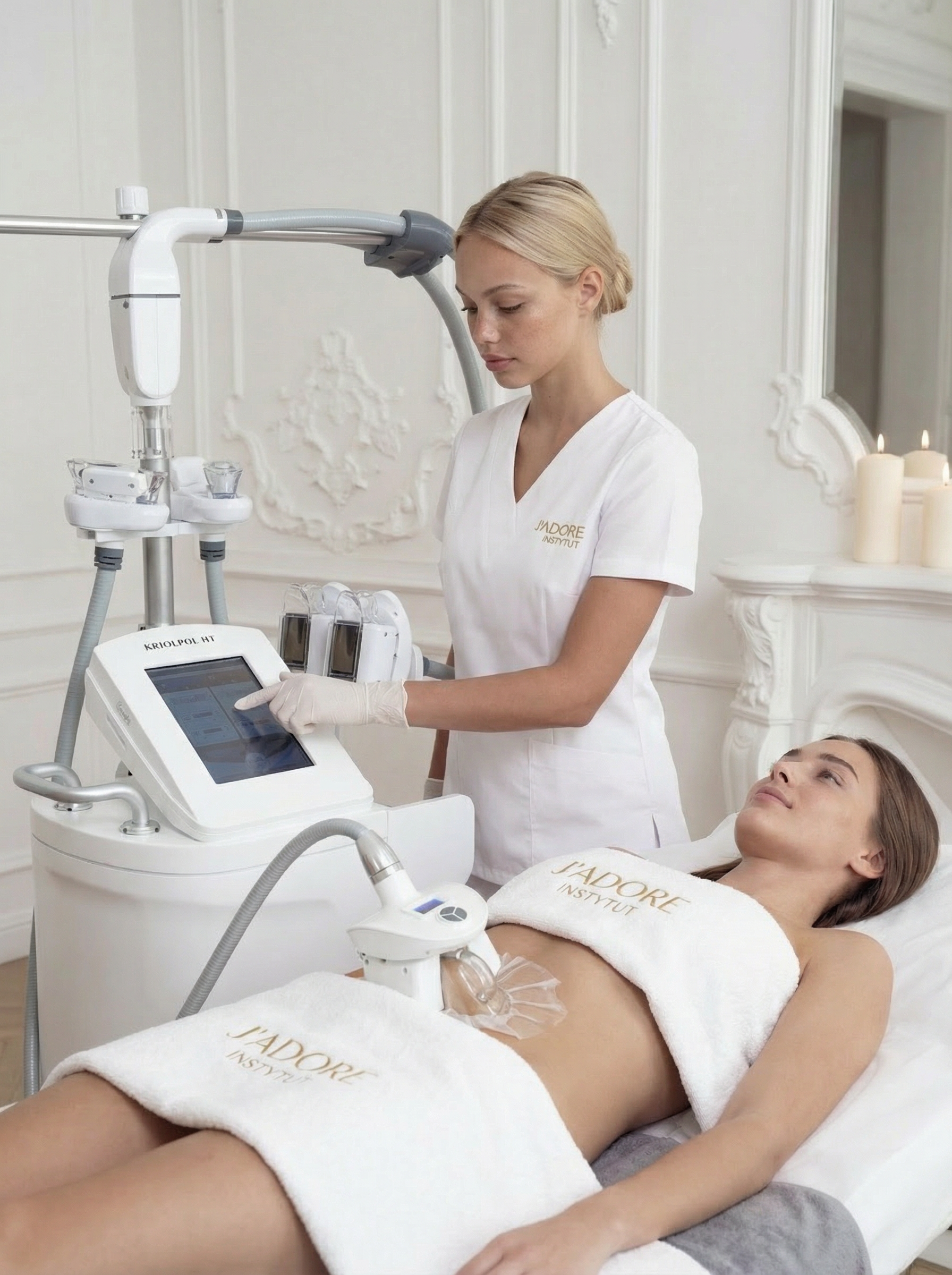 KRIOLIPOLIZA – procedura w gabinecie kosmetycznym J'adore Instytut