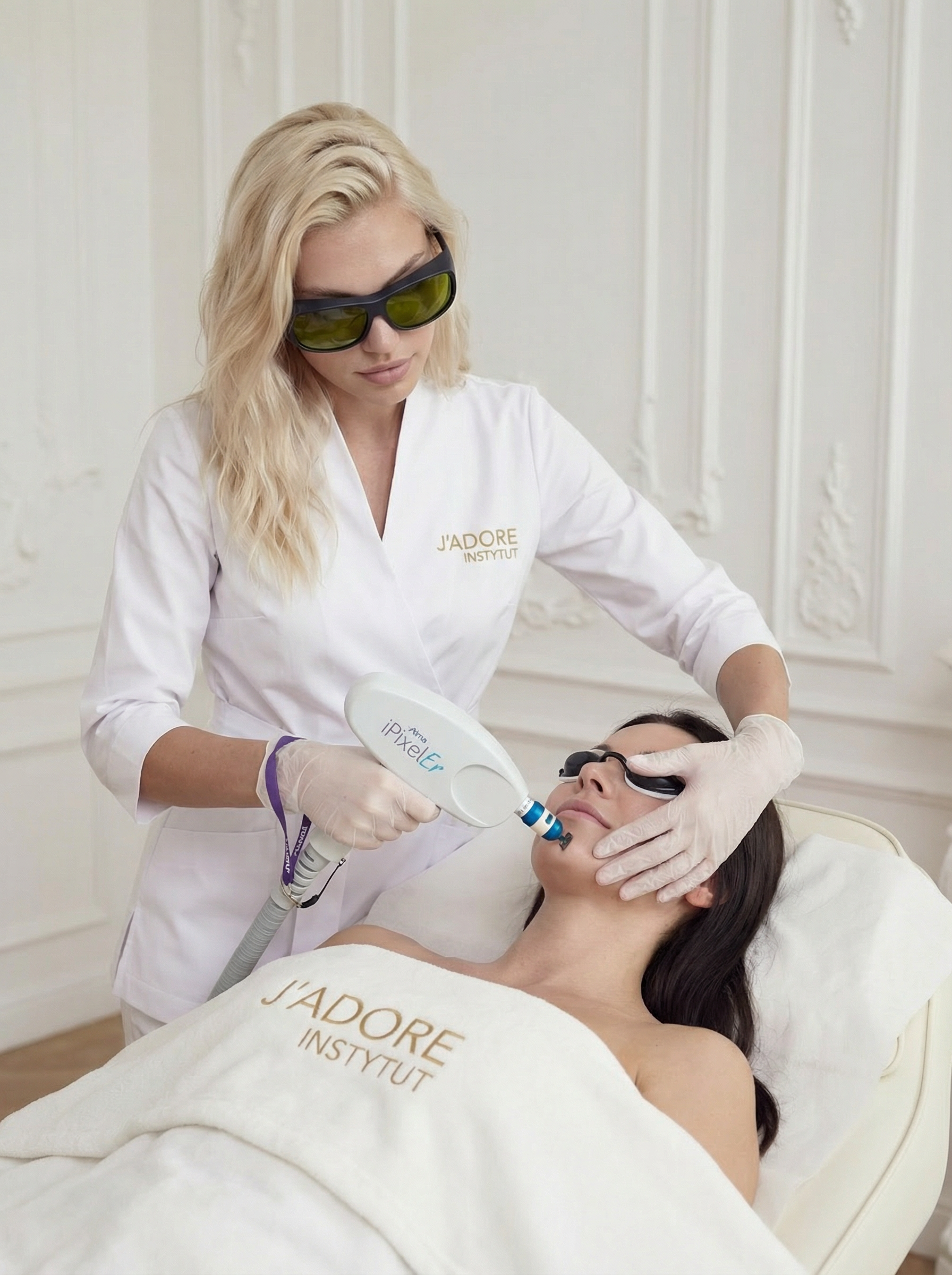 LASER FRAKCYJNY PIXEL – procedura w gabinecie kosmetycznym J'adore Instytut