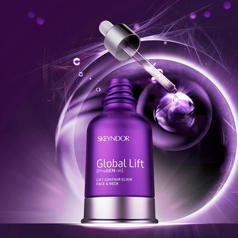 Skeyndor Global Lift Elixir for redefining face and neck