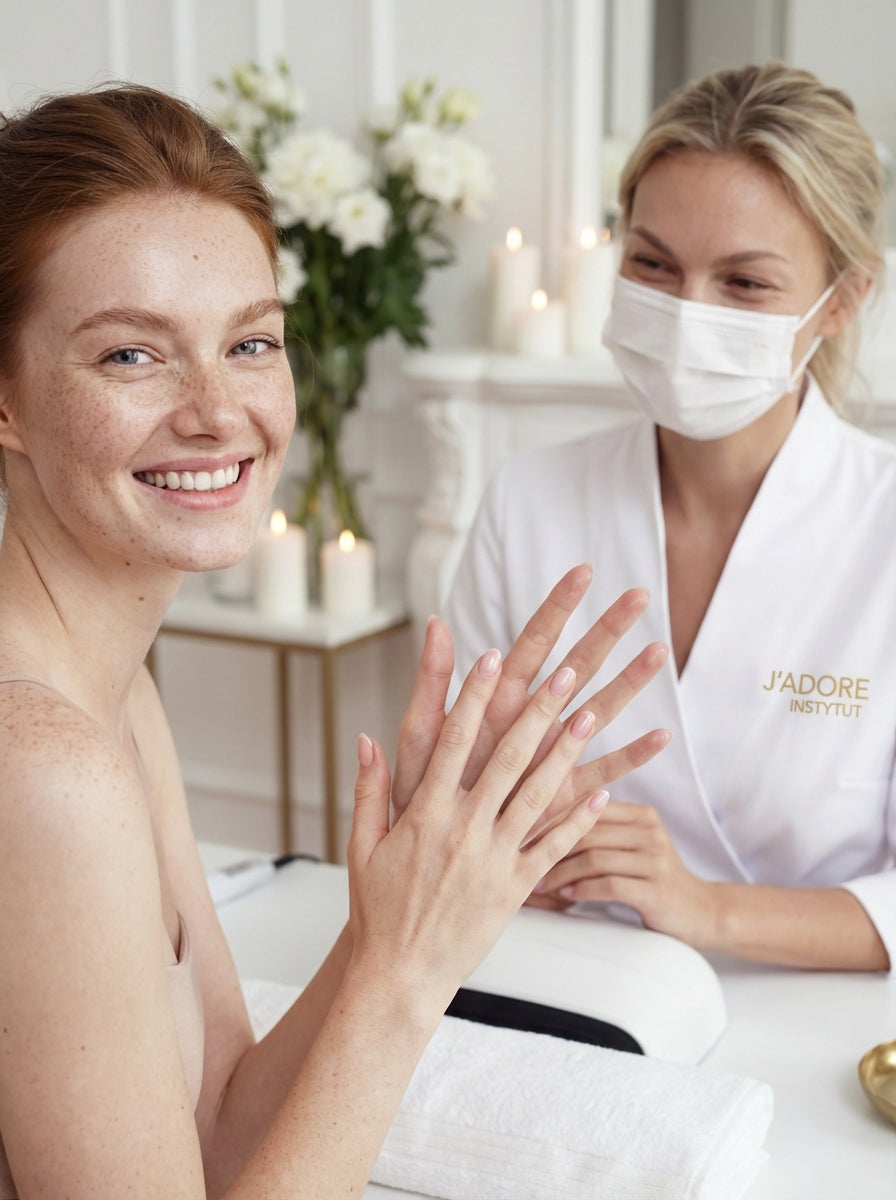 MANICURE KLASYCZNY – efekty zabiegu w salonie J'adore