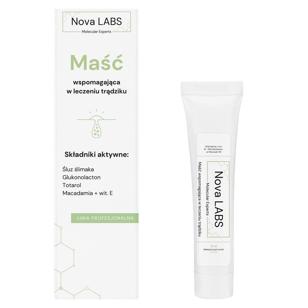 NovaLabs ACNE OUT maść do skóry z niedoskonałościami 15 ml — zdjęcie 1