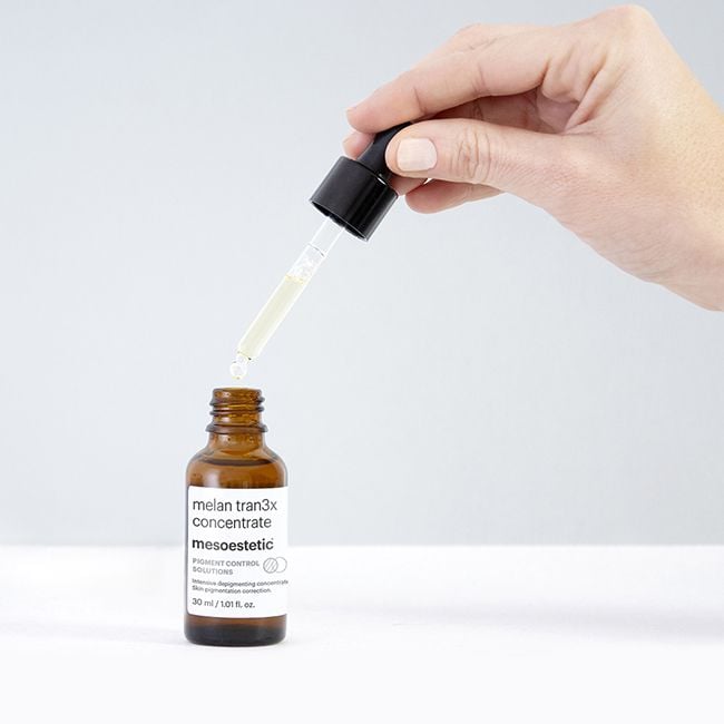 Mesoestetic Melan Tran3x Concentrate 30ml — zdjęcie 3