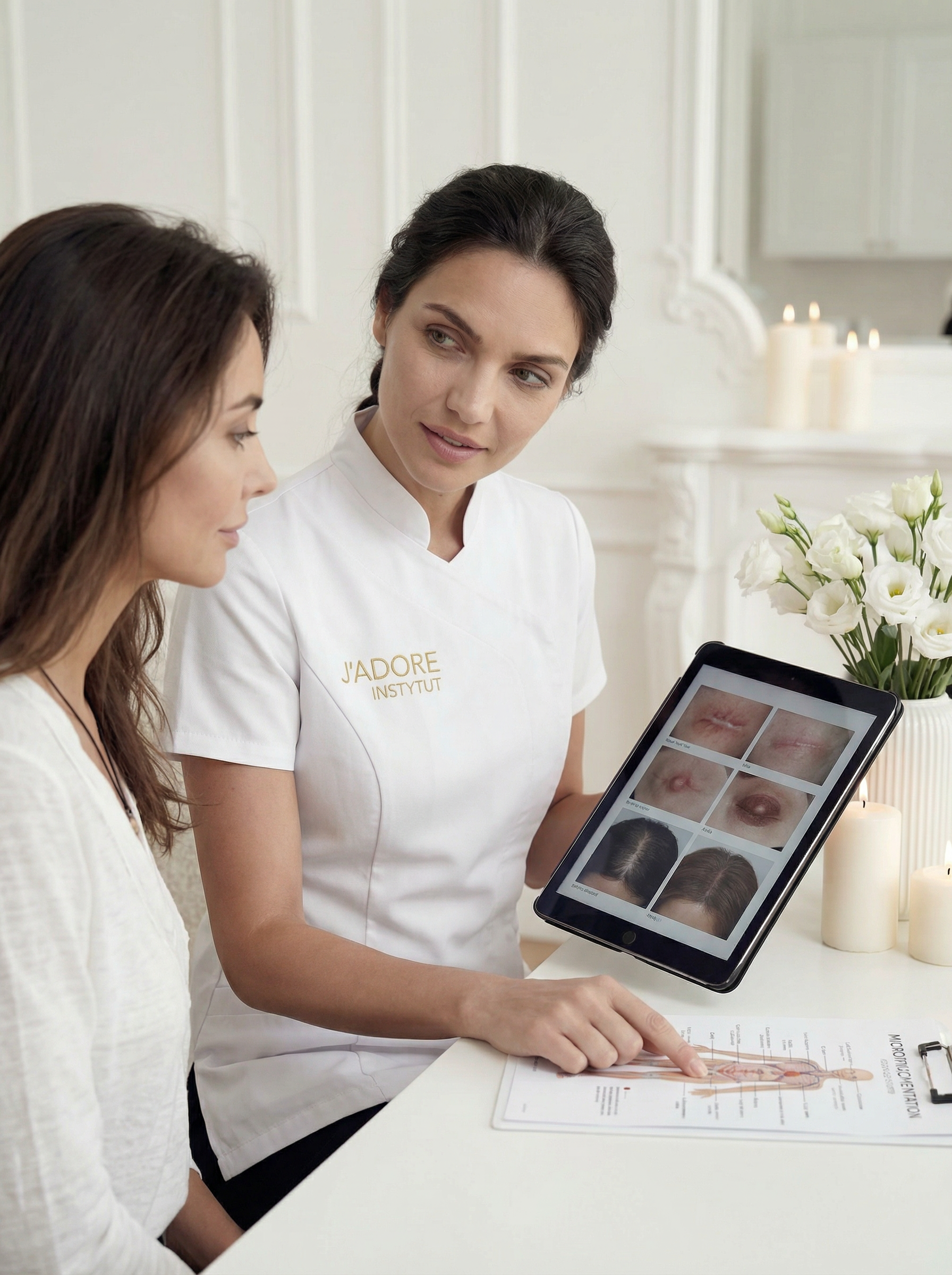 Mikropigmentacja medyczna – kamuflaż i rekonstrukcja – efekty zabiegu w salonie J'adore