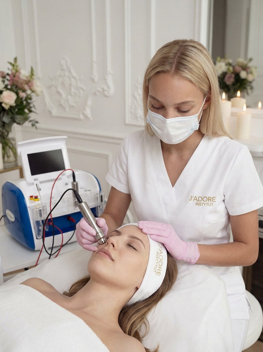 Needle Shaping – modelowanie owalu twarzy – efekty zabiegu w salonie J'adore