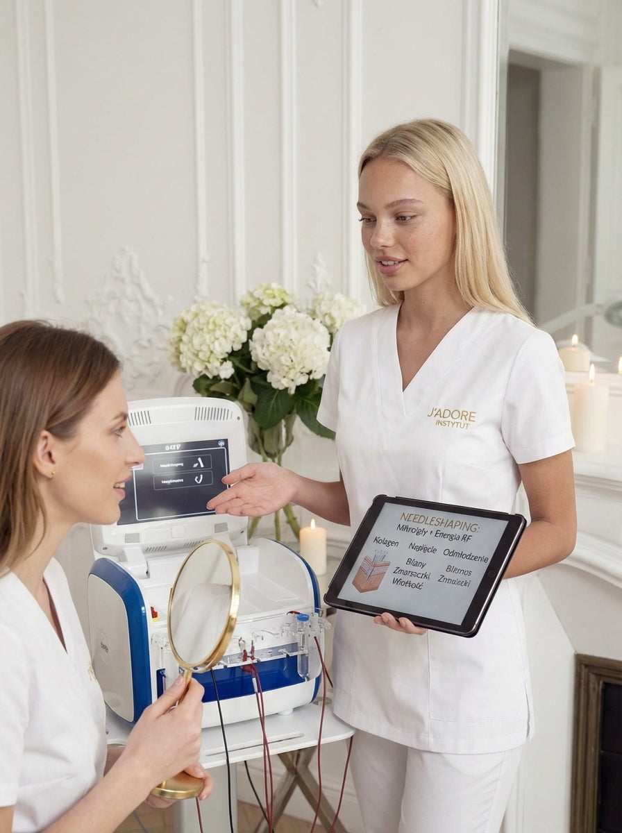 Needle Shaping – modelowanie owalu twarzy – zabieg w J'adore Instytut Kraków