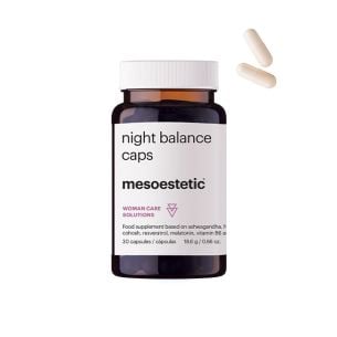 Mesoestetic Night Balance Caps — suplement diety, 30 kapsułek