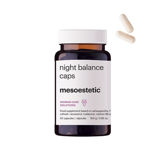 Mesoestetic Night Balance Caps — 30 kapsułek — zdjęcie 2