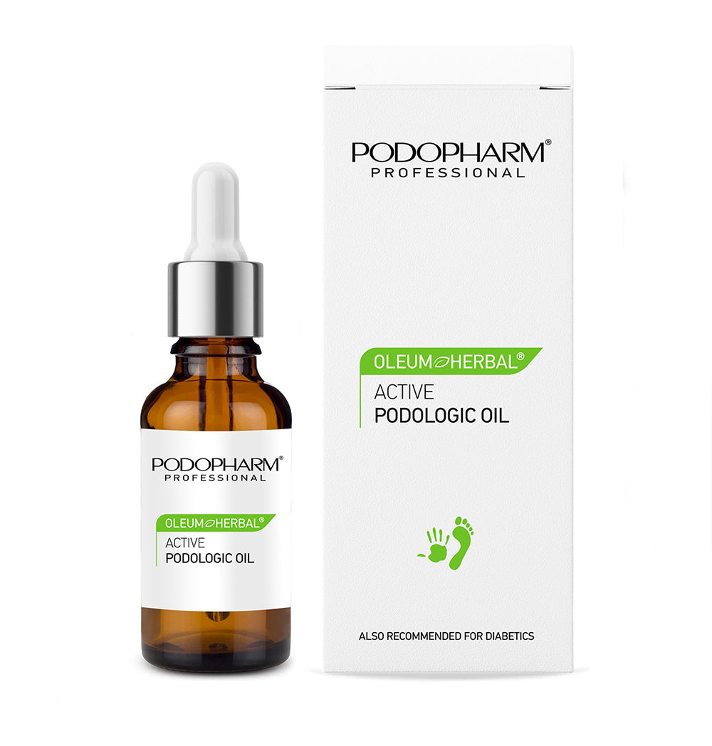 OLEUM HERBAL® Aktywny olejek podologiczny — element zestawu PODOPHARM Zestaw: Wsparcie skóry przy łuszczycy