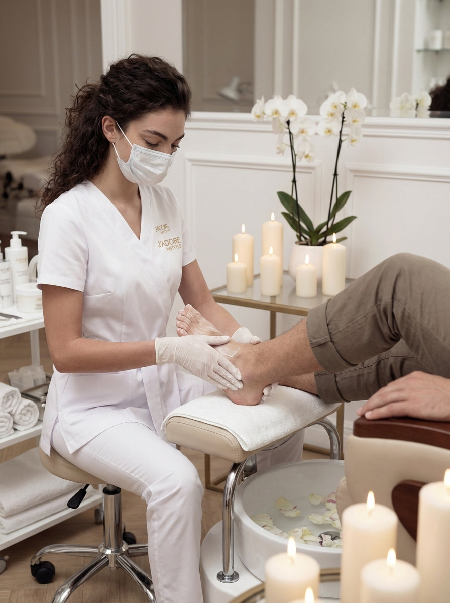 PEDICURE KLASYCZNY – profesjonalny zabieg w J'adore Warszawa