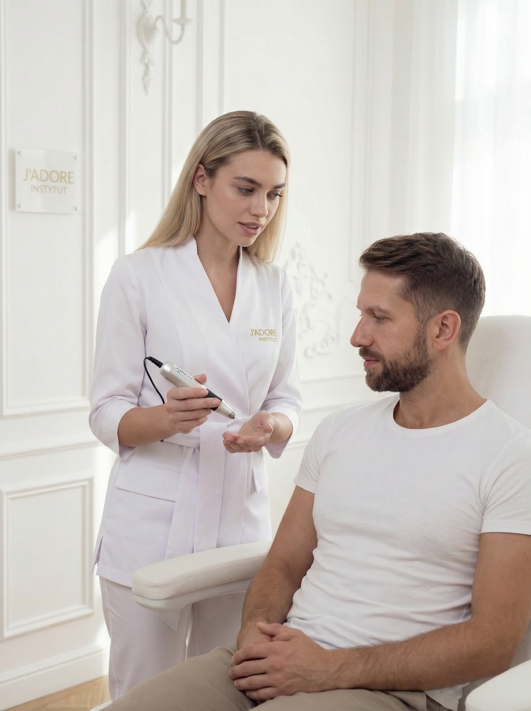 Plasma IQ – lifting plazmowy skóry – efekty zabiegu w salonie J'adore