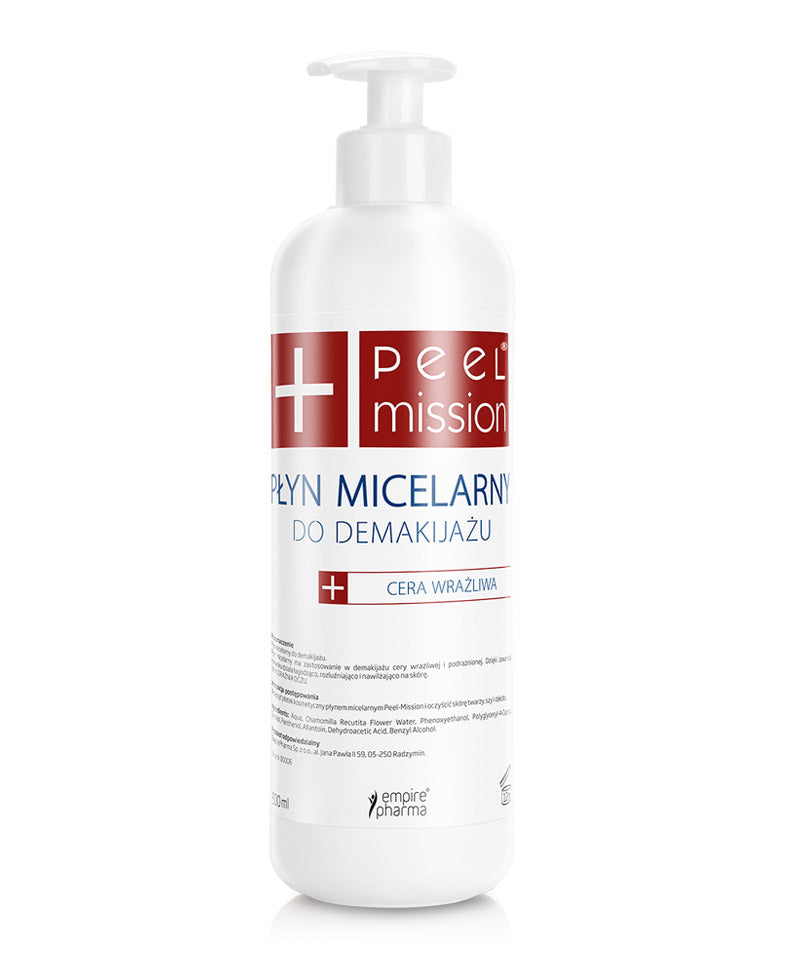 Peel Mission Płyn Micelarny do Cery Wrażliwej 500 ml
