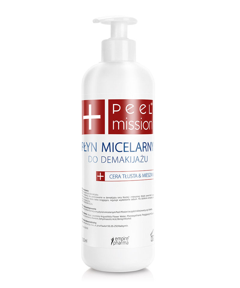 Płyn Micelarny do cery tłustej i mieszanej Peel Mission 500 ml