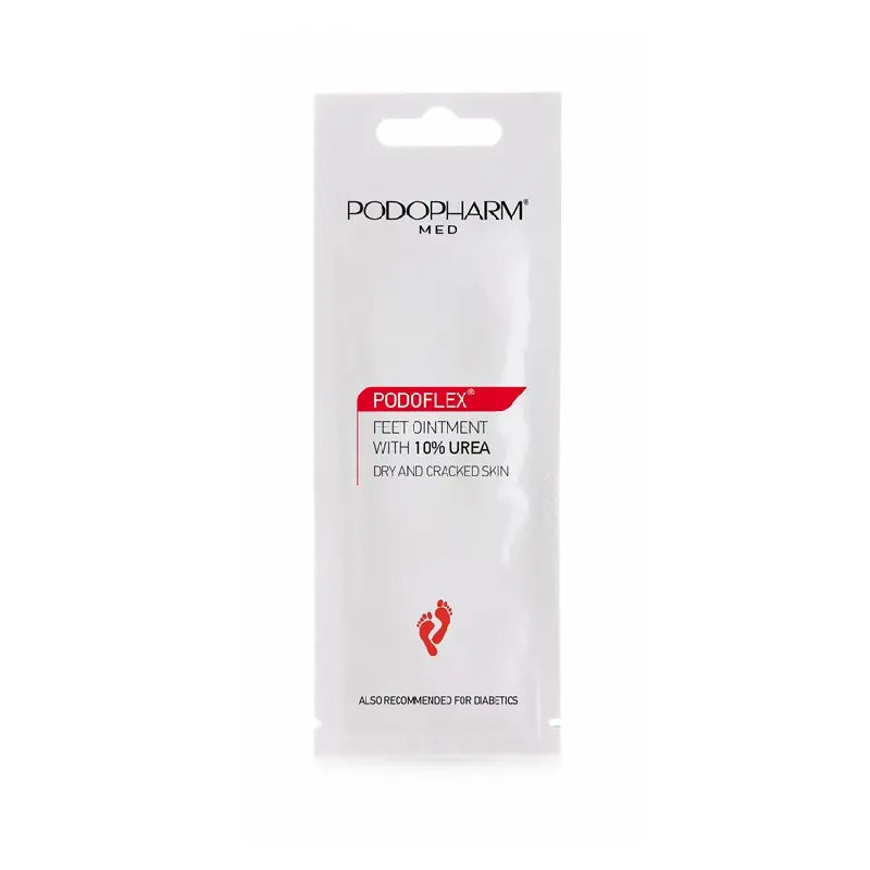 PODOFLEX® Maść do stóp z mocznikiem 10% — saszetka 10 ml