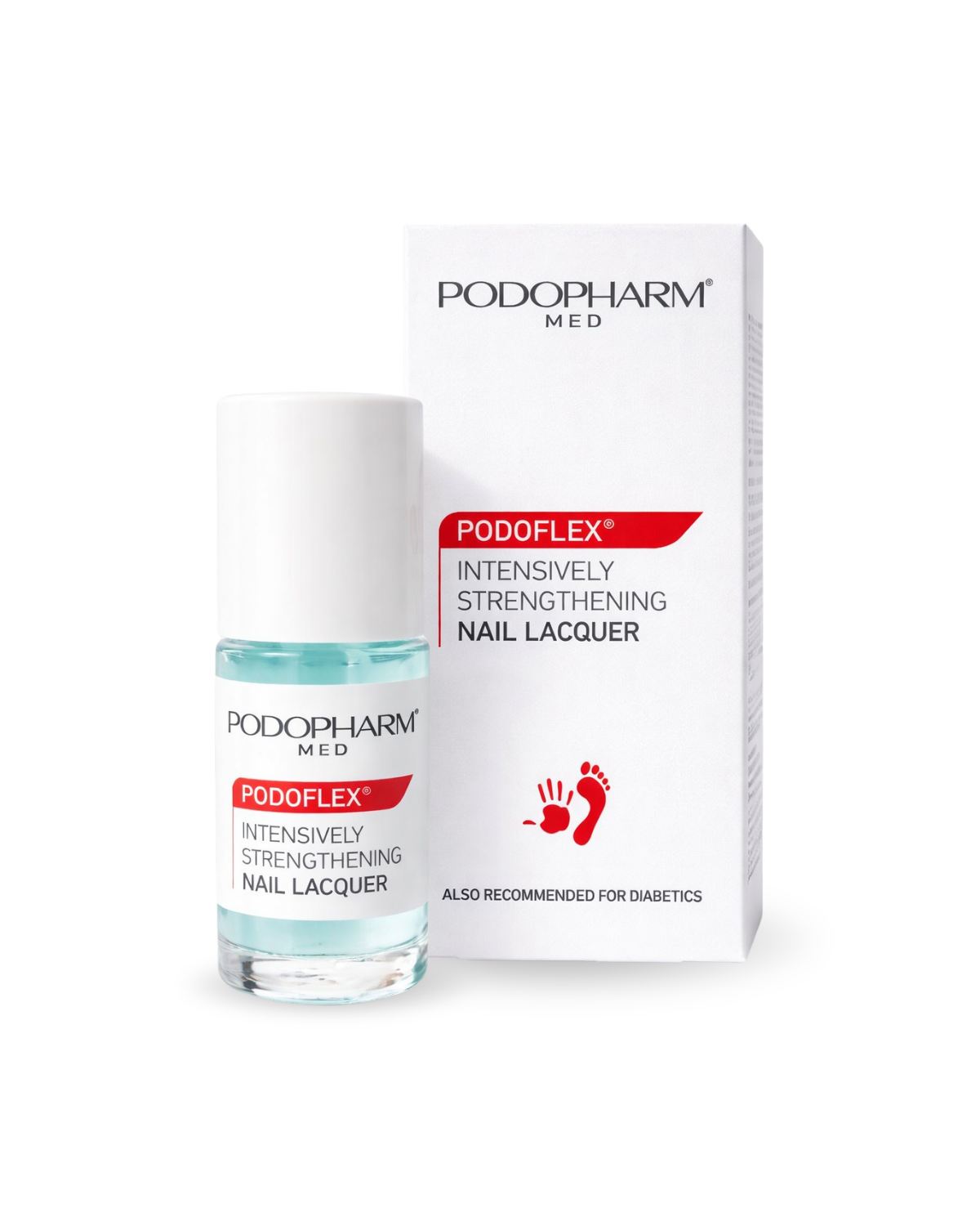 PODOFLEX® Intensywnie wzmacniający lakier do paznokci