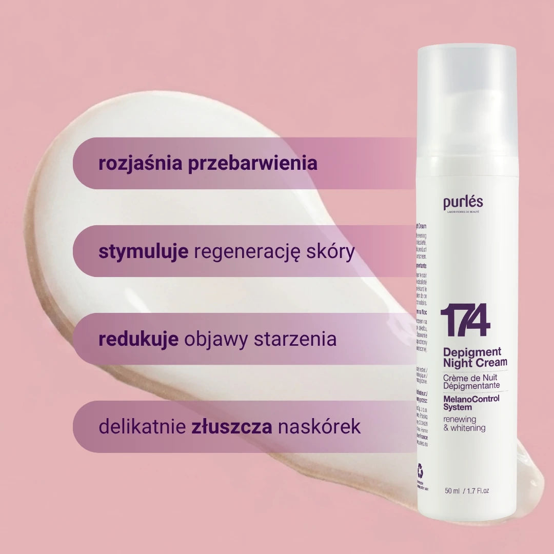 Purles 174 Depigment Night Cream