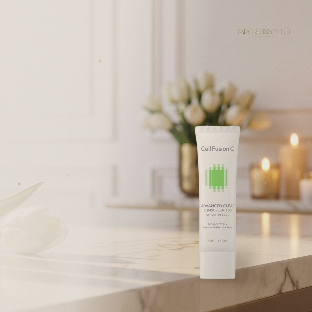Cargar vídeo: Cell Fusion C Advanced Clear Sunscreen SPF 50+/PA++++ – dla kogo jest i co daje, krótki film