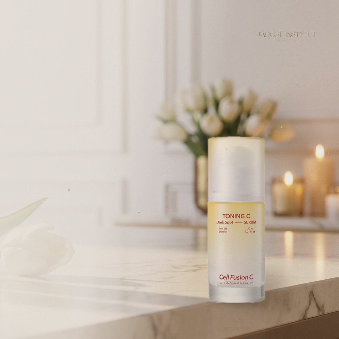 Load video: Cell Fusion C Toning C Dark Spot Serum 30 ml – dla kogo jest i co daje, krótki film
