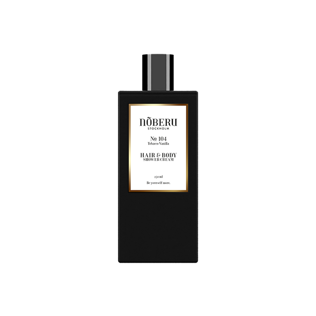 Nõberu Hair & Body Shower Cream – Tobacco Vanilla 250 ml