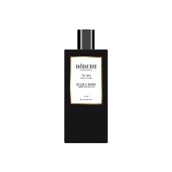 Nõberu Hair & Body Shower Cream – Tobacco Vanilla 250 ml