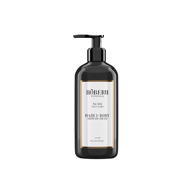 Nõberu Hair & Body Shower Cream – Tobacco Vanilla 500 ml