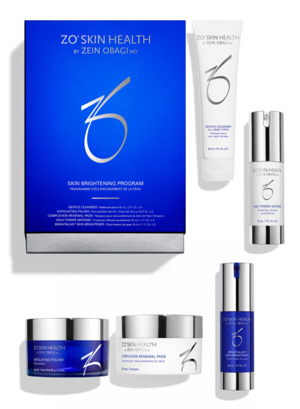 ZO Skin Health Skin Brightening Program – Zestaw 5 produktów dla rozjaśnienia skóry