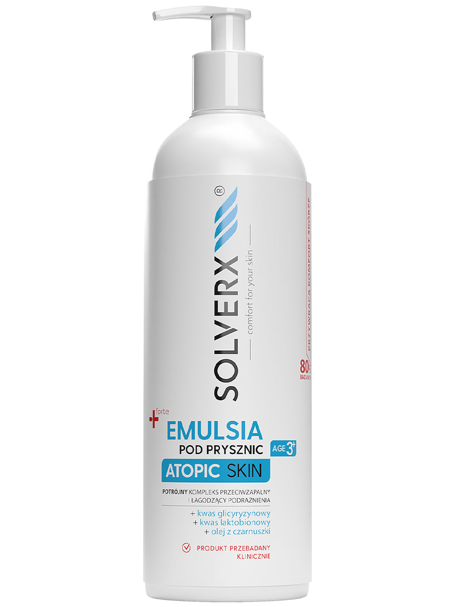 Solverx Atopic Skin Emulsja pod Prysznic 500ml