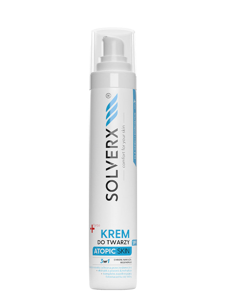 Solverx Atopic Skin Krem do Twarzy SPF50+ 50ml