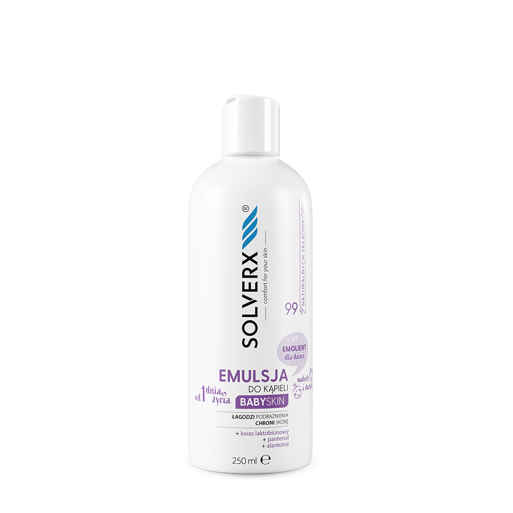 SOLVERX BABY SKIN Emulsja do kąpieli