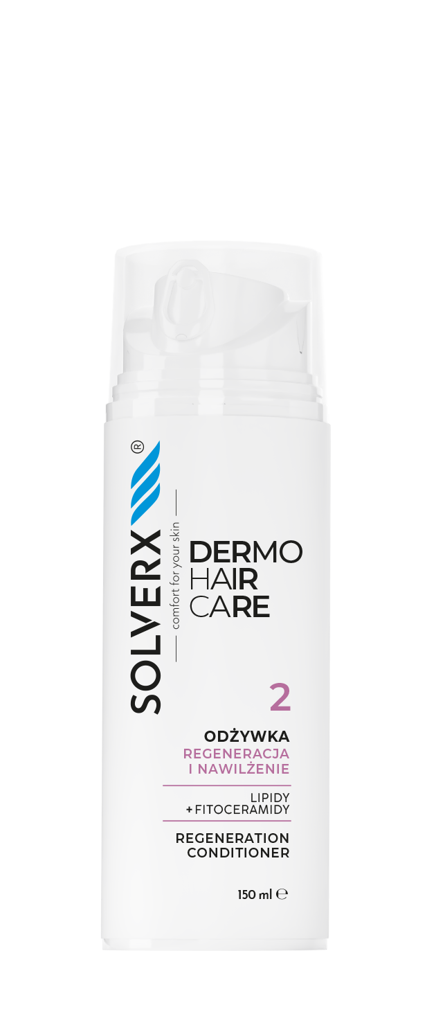 Solverx dermoHAIR odżywka regenerująca
