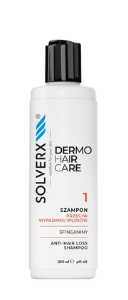 Solverx dermoHAIR szampon przeciw wypadaniu włosów