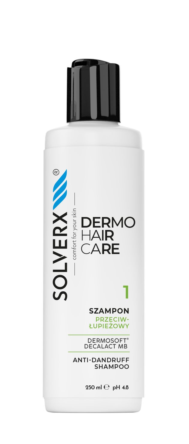 Solverx dermoHAIR szampon przeciwłupieżowy