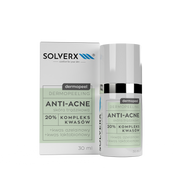 Solverx Dermopeel anti-acne peeling z kwasem azelainowym i kwas laktobionowym