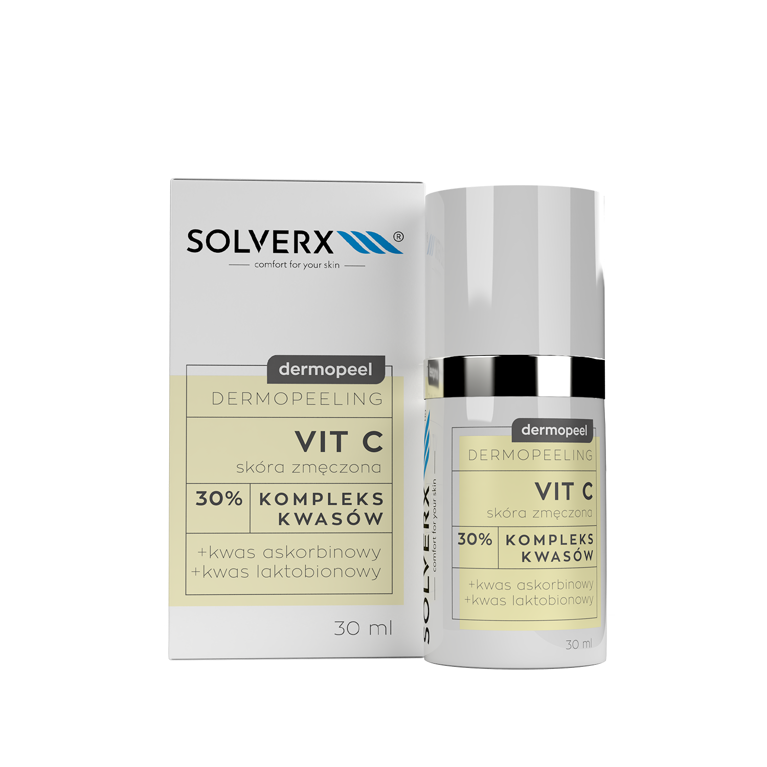 Solverx Dermopeel peeling z kwasem askorbinowym i laktobionowym