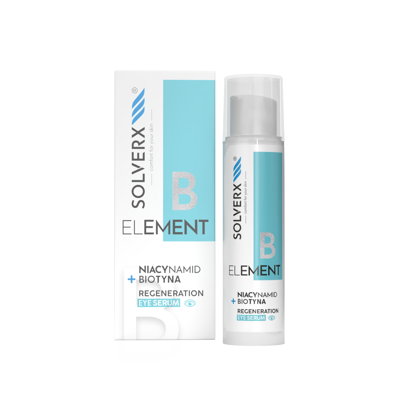 Solverx Element B serum pod oczy z witaminami z grupy B