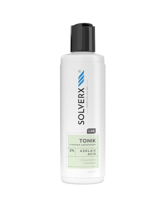SOLVERX LAB Tonik z 2% kwasem azelainowym 250 ml