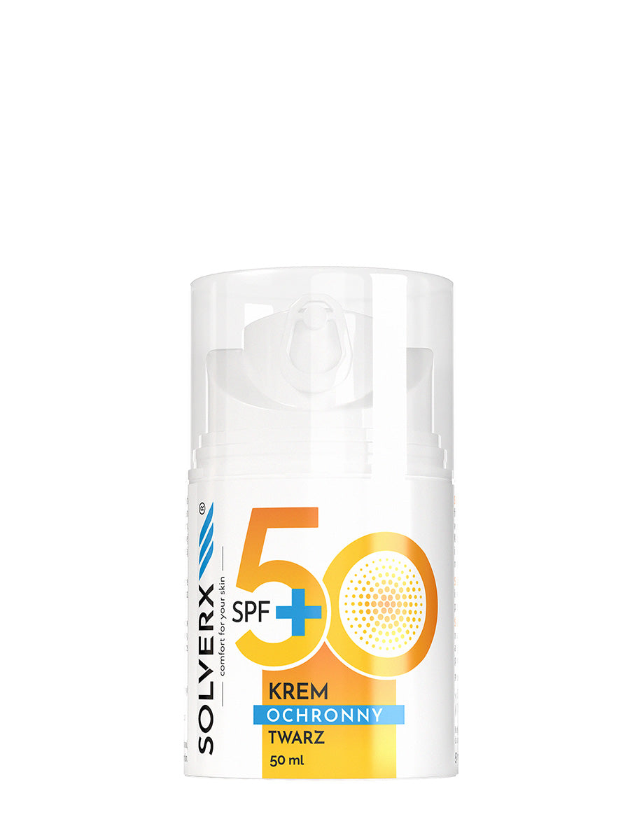 Solverx ochronny krem do twarzy SPF50+