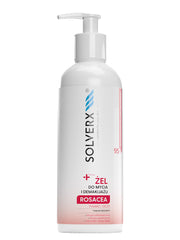 Solverx Rosacea żel do mycia i demakijażu trądzik różowaty