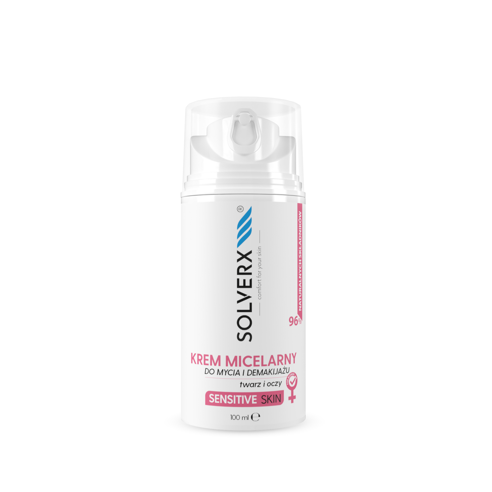 Solverx Sensitive Skin krem micelarny do demakijażu twarzy