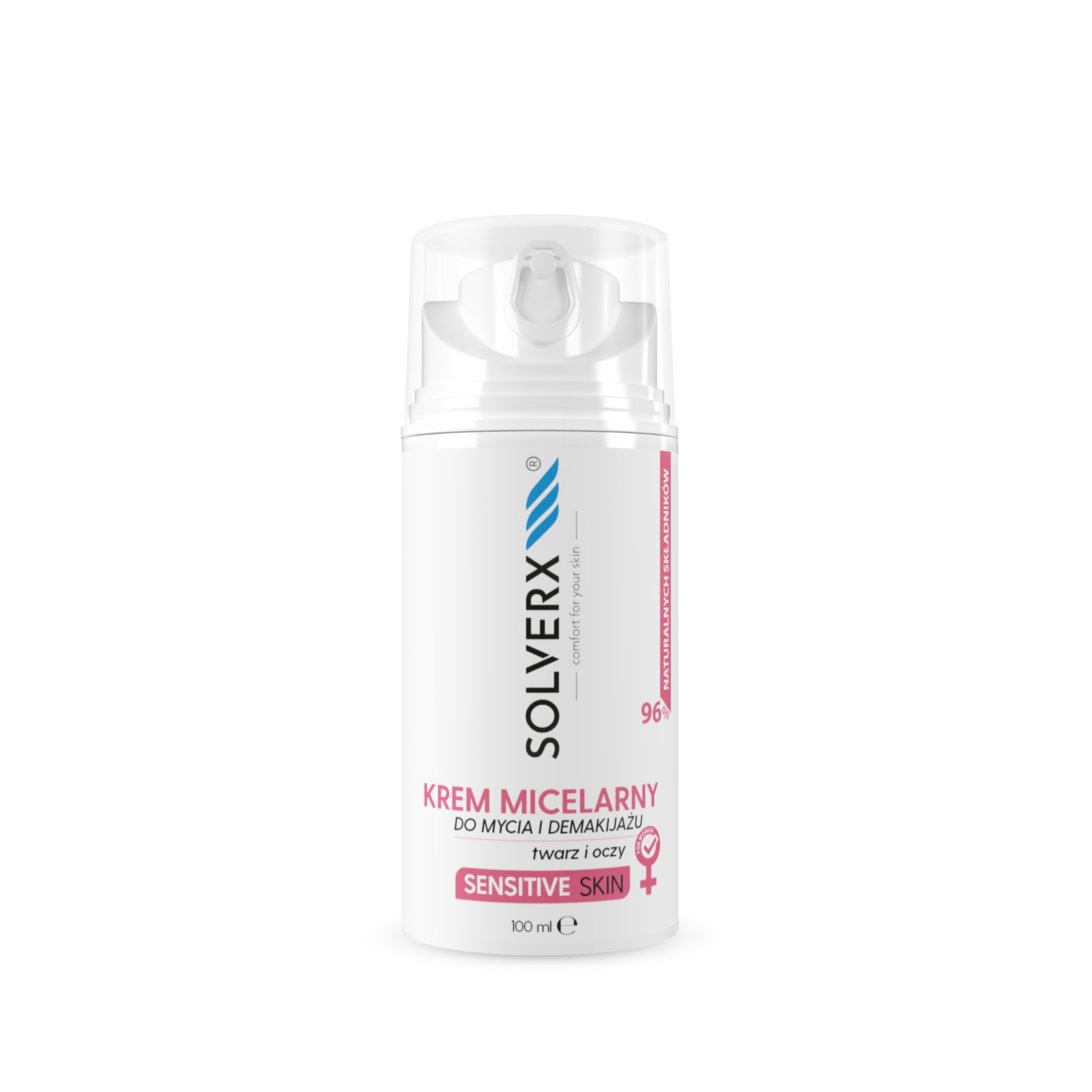 Solverx Sensitive Skin krem micelarny do demakijażu twarzy