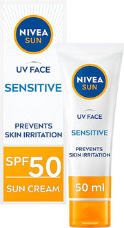 Solverx Sensitive Skin SPF 50+ Krem Ochronny 50ml - Solverx