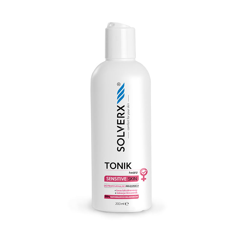 Solverx Sensitive Skin tonik do skóry wrażliwej i naczynkowej