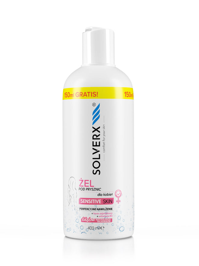 Solverx Sensitive Skin żel pod prysznic do skóry wrażliwej