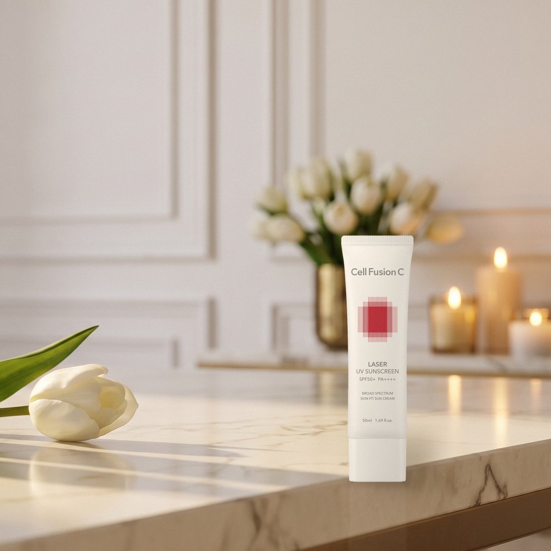 Cell Fusion C Laser UV Sunscreen SPF 50+/PA++++ – envase del producto
