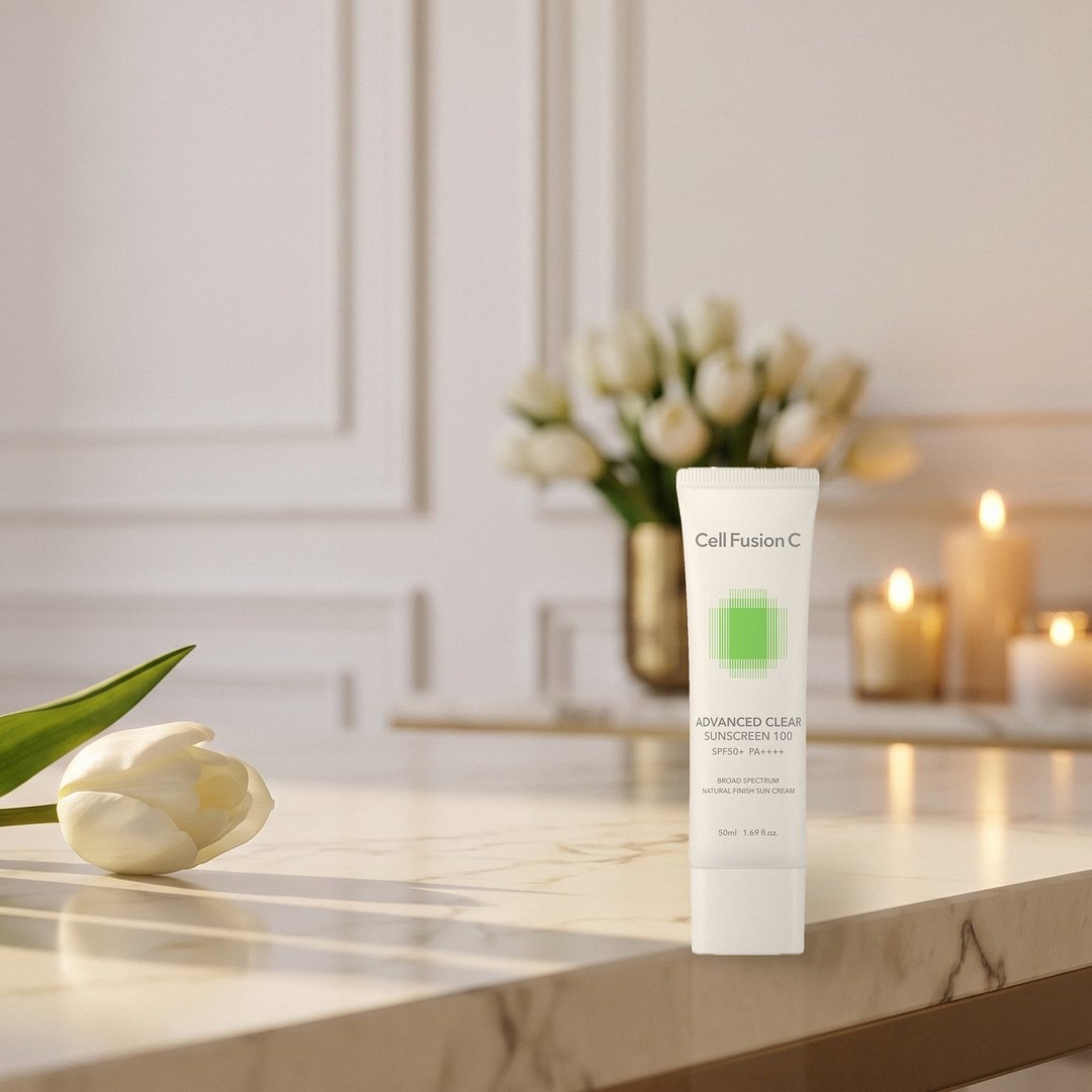 Cell Fusion C Advanced Clear Sunscreen SPF 50+/PA++++ – envase del producto