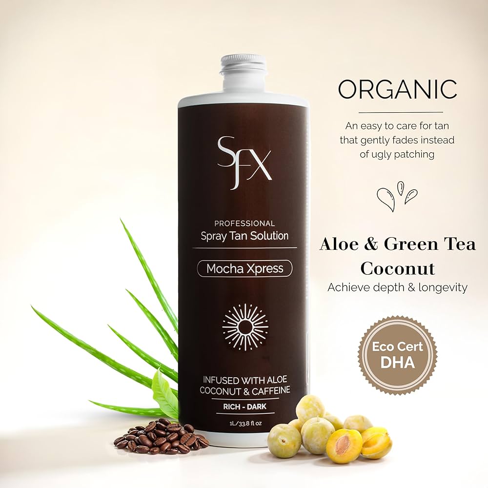 SunFX Airbrush Tanning Solution Medium 1000ml