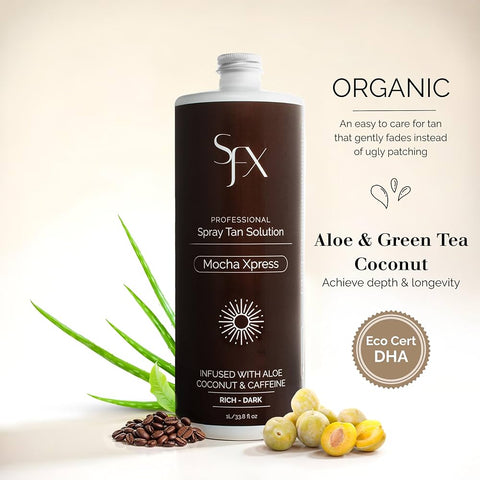 SunFX Airbrush Tanning Solution Medium 1000ml